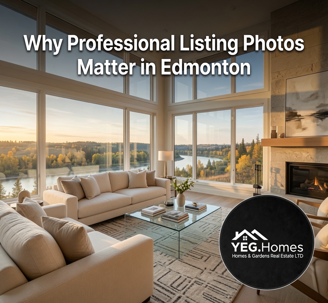 Why Professional Listing Photos Matter in Edmonton