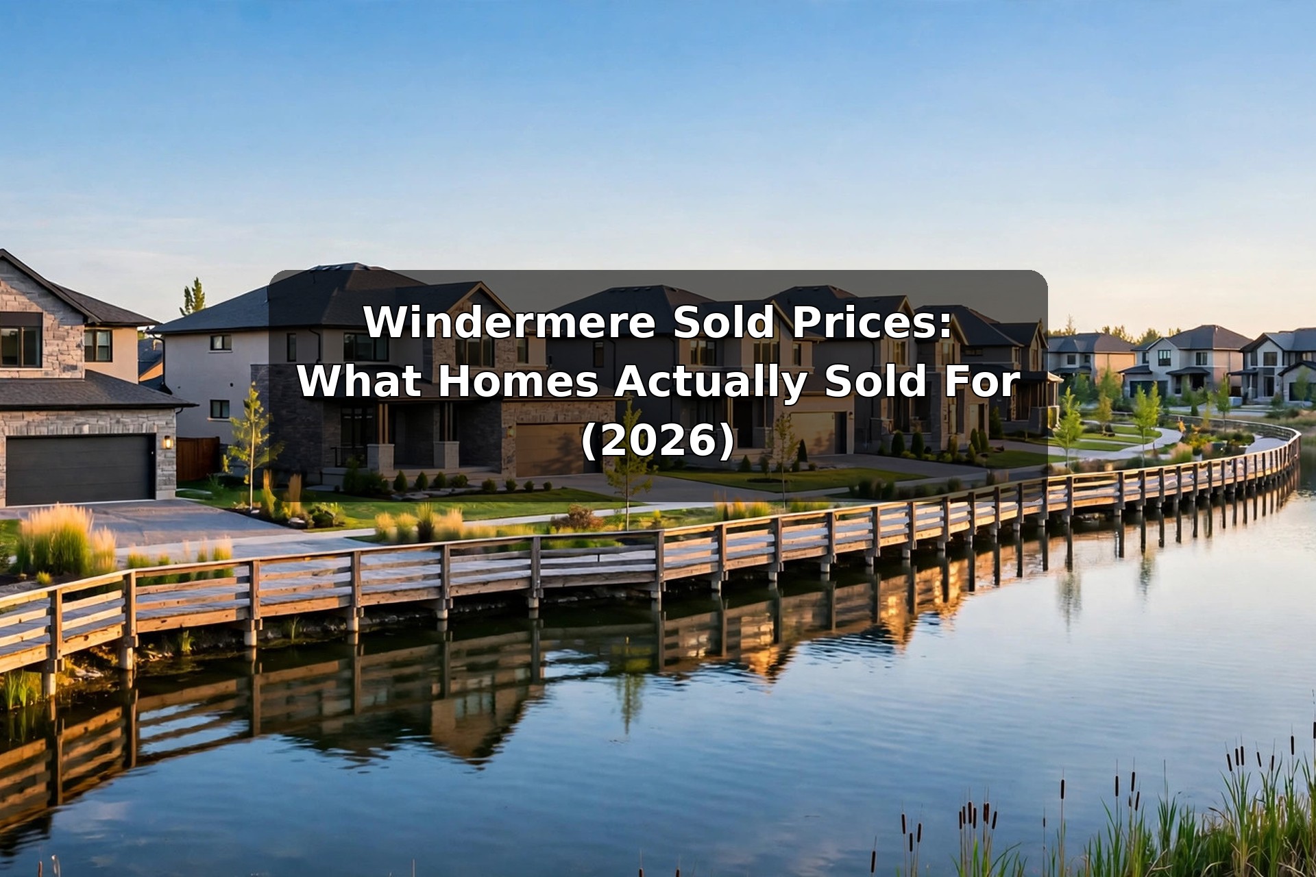Windermere Edmonton Sold Prices: What Homes Are Actually Selling For (2026)