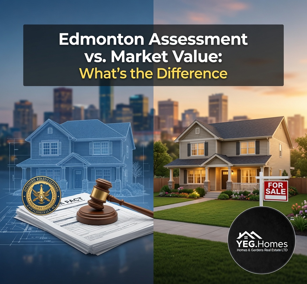 Edmonton Assessment vs. Market Value: What's the Difference