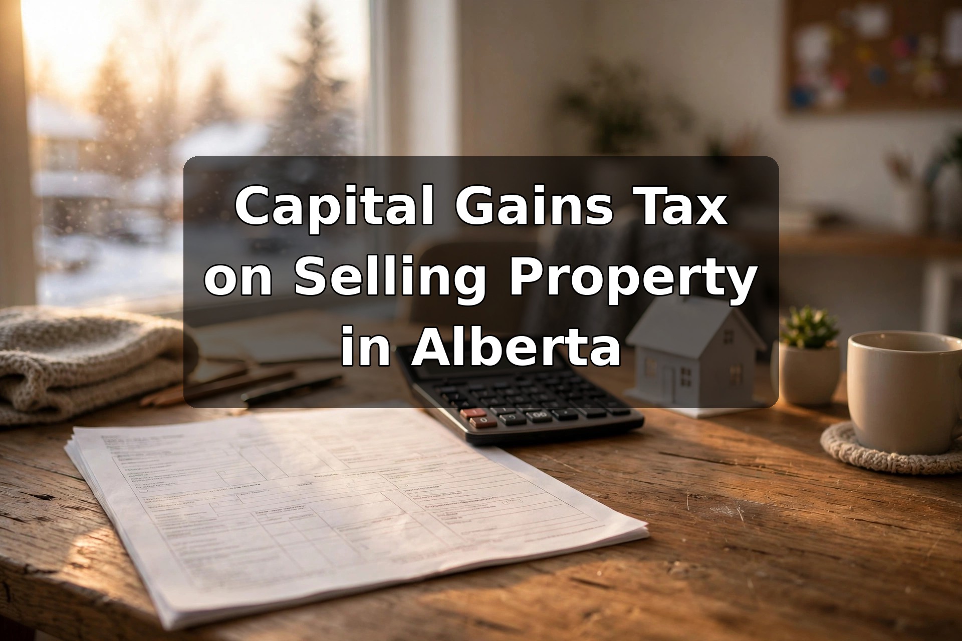 Capital Gains Tax When Selling in Alberta: What Sellers Must Know