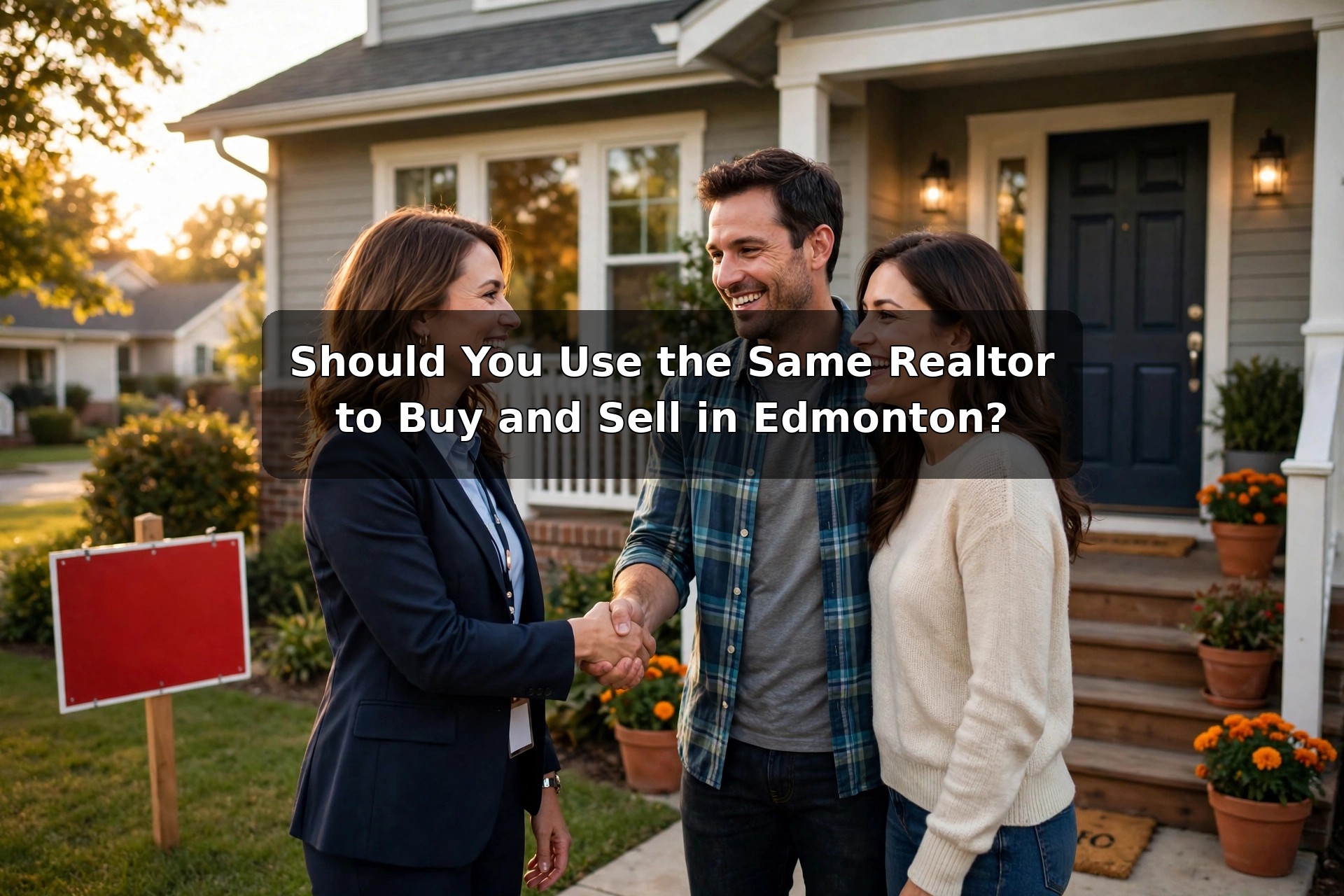 Should You Use the Same Realtor to Buy and Sell in Edmonton?